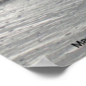 Lone Sandpiper Print (personaliseren) (Hoek)