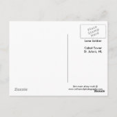 Lone Soldier Briefkaart (Achterkant)