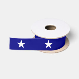 Lone Star Bonnie Blue Patriotic Ribbon Satijnen Lint