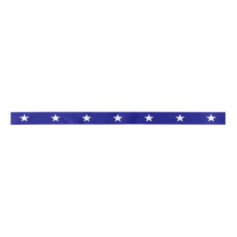 Lone Star Bonnie Blue Patriotic Ribbon Satijnen Lint