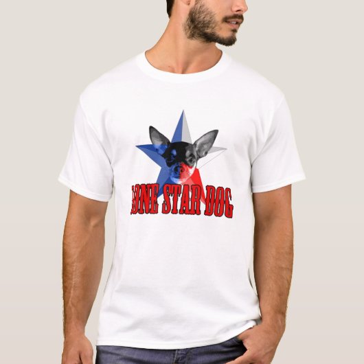 Lone Star Dog T-shirt (Voorkant)