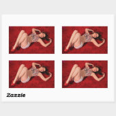 Lone Star Doll Rechthoekige Sticker (Vel)