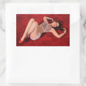 Lone Star Doll Rechthoekige Sticker (Tas)