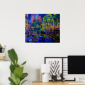 Lone Star Evening Print (Thuiskantoor)