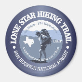 Lone Star Hiking Trail (BG) Magneet (Voorkant)