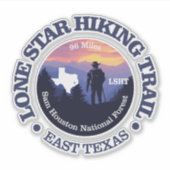 Lone Star Hiking Trail (RD2) Sticker (Voorkant)