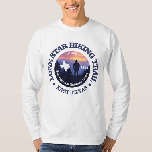 Lone Star Hiking Trail (RD2) T-shirt (Voorkant)