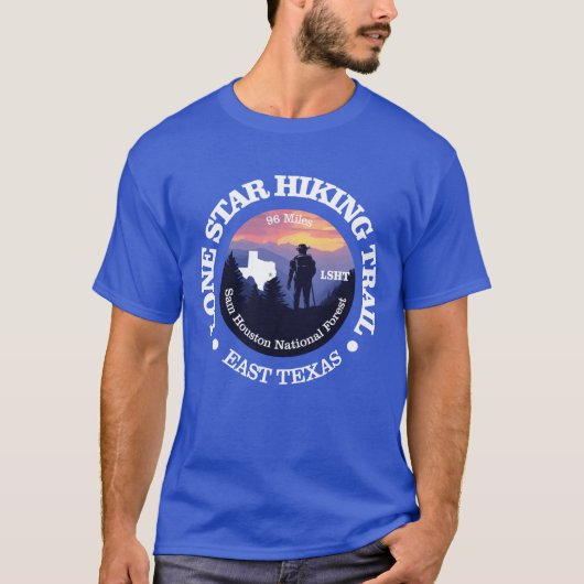 Lone Star Hiking Trail (RD2) T-shirt (Voorkant)
