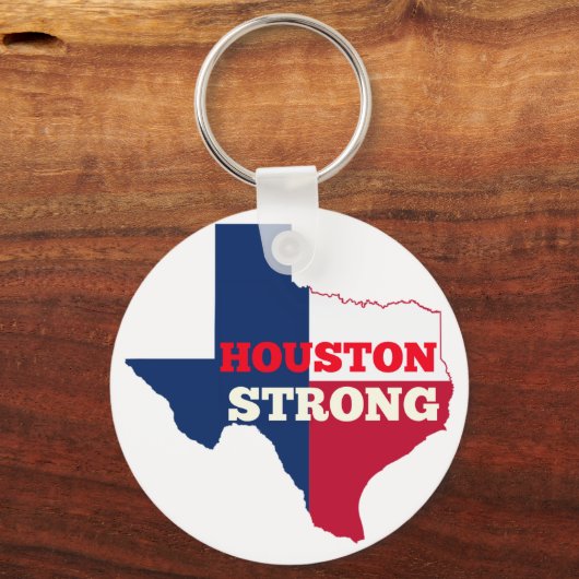 Lone Star "Houston Strong" Sleutelhanger (Voorkant)