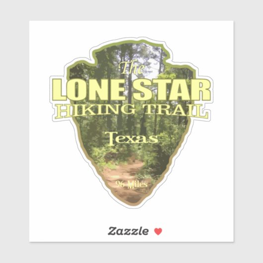 Lone Star HT (pijlpunt) Sticker (Vel)