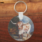 Lone Star Longhorn Sleutelhanger (Voorkant)