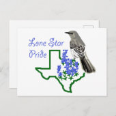 Lone Star Pride Briefkaart (Voorkant / Achterkant)