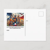 Lone Star Pride: Onafhankelijkheidsdag van Texas Briefkaart (Achterkant)