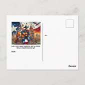 Lone Star Pride: Onafhankelijkheidsdag van Texas Briefkaart (Achterkant)