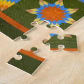 Lone Star quilt Legpuzzel (Zijkant)