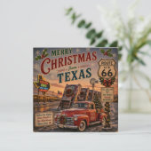 Lone Star Route 66 Vakantiegroeten (Staand voorkant)