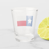 Lone Star Shot Glas (Achterkant)