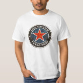 Lone Star State Texas Houston San Antonio Dallas T-shirt (Voorkant)