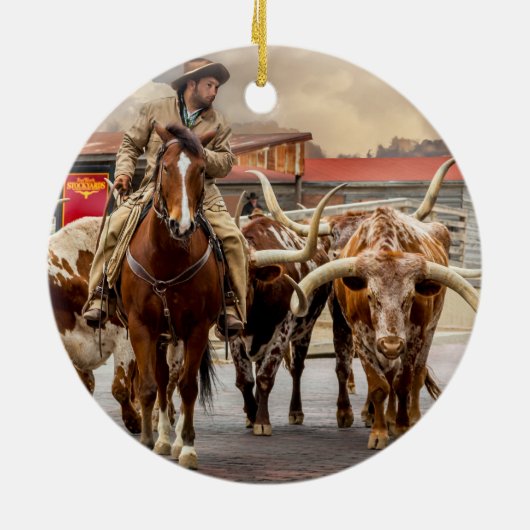 Lone Star State, Texas Ornament (Achterkant)