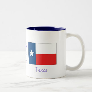 Lone Star State-Texas Tweekleurige Koffiemok