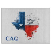 Lone Star-status Snijplank (Voorkant)