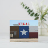 Lone Star, Texas Briefkaart (Staand voorkant)