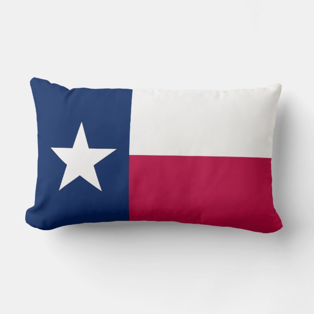 Lone Star Texas Staatsvlag Kussensloop (3 Maten) Kussen (Voorkant)