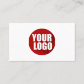 Lone Star Texas Vlag en Kaart Visitekaartje (Achterkant)