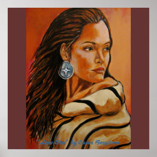 "Lone Star" van Susan Bergstrom Poster