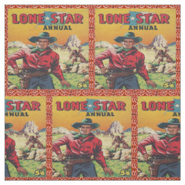 Lone StarTexas Cowboy Westerne fabric Stof