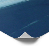 Lone Surfer Dusk Ponce Inlet FL Beach Poster (Hoek)