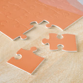 Lone Surfer op het strand Legpuzzel (Zijkant)