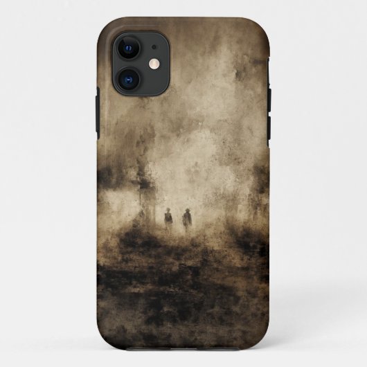 Lone Survivor apocalyptisch mobiel Hoesje (Achterkant)