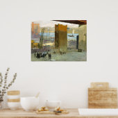 Lone Tenement - George Bellows Fine Art Poster (Keuken)