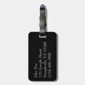 Lone Torrey Pine California Sunset Landschap Bagagelabel (Achterkant verticaal)