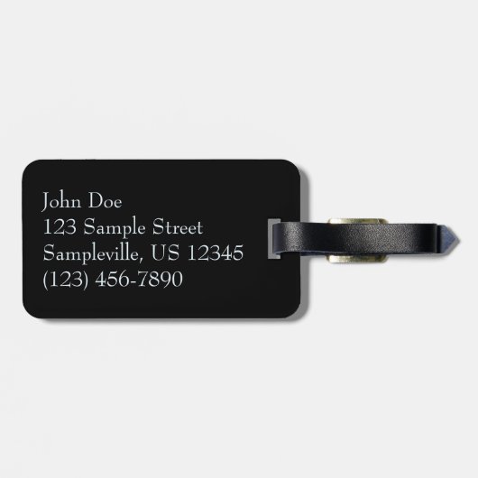 Lone Torrey Pine California Sunset Landschap Bagagelabel (Achterkant horizontaal)