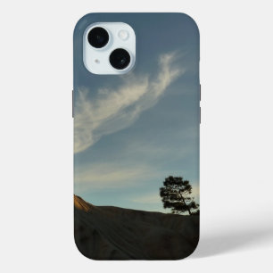 Lone Torrey Pine California Sunset Landschap iPhone 15 Case