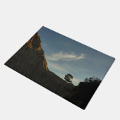 Lone Torrey Pine California Sunset Landschap Deurmat (Schuin)