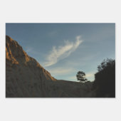 Lone Torrey Pine California Sunset Landschap Inpakpapier Vel (Voorkant)