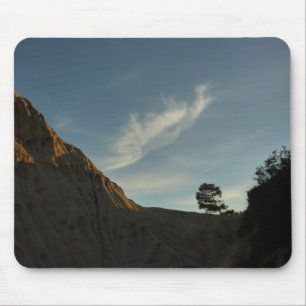 Lone Torrey Pine California Sunset Landschap Muismat