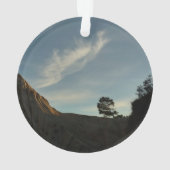 Lone Torrey Pine California Sunset Landschap Ornament (achterkant)