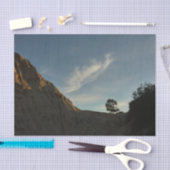 Lone Torrey Pine California Sunset Landschap Tissuepapier (Craft)