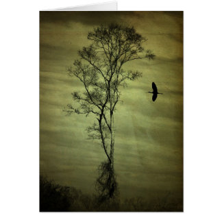 Lone Tree and Bird
