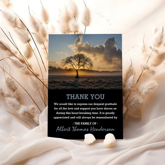 Lone Tree Bedankt | Funeral Foto