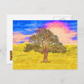 LONE TREE BRIEFKAART (Voorkant / Achterkant)