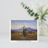 Lone Tree door Caspar David Friedrich Briefkaart (Staand voorkant)