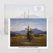 Lone Tree door Caspar David Friedrich Briefkaart (Voorkant / Achterkant)