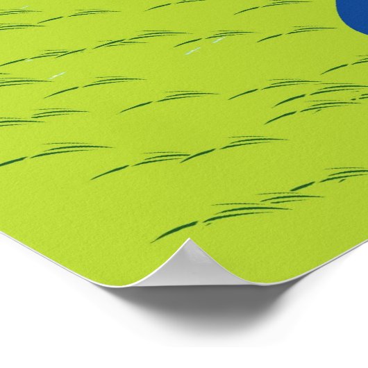 Lone Tree Illustration Poster (Hoek)