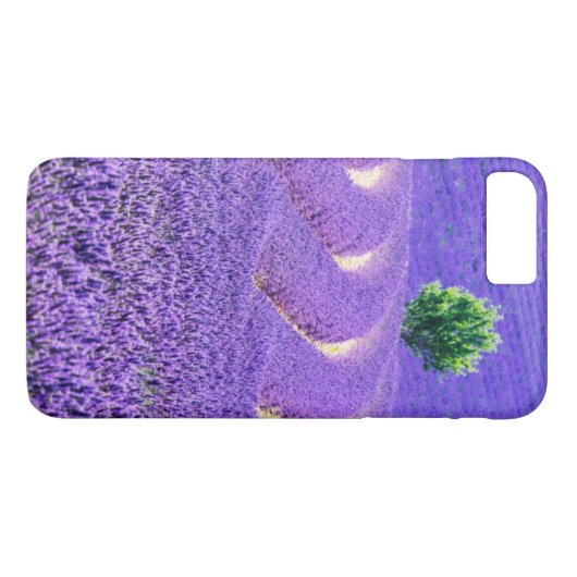 Lone tree in Lavender Field, Frankrijk Case-Mate iPhone Case (Achterkant (Horizontaal))