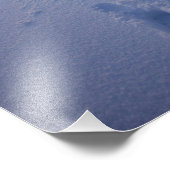 Lone tree in verse sneeuw bij New Castle Common Foto Afdruk (Hoek)